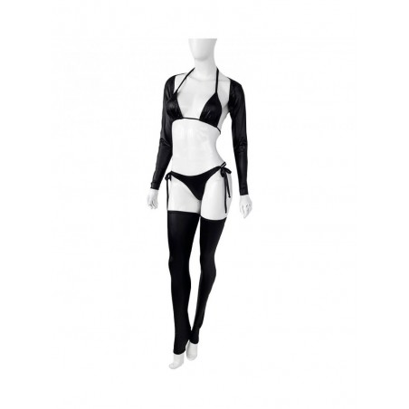 combinaison noir sexy