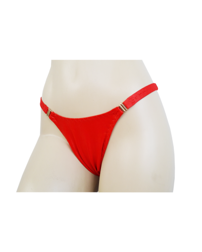 String avec fermetures - Rouge